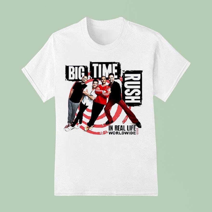 Big Time Rush In Real Life Worldwide T Shirt