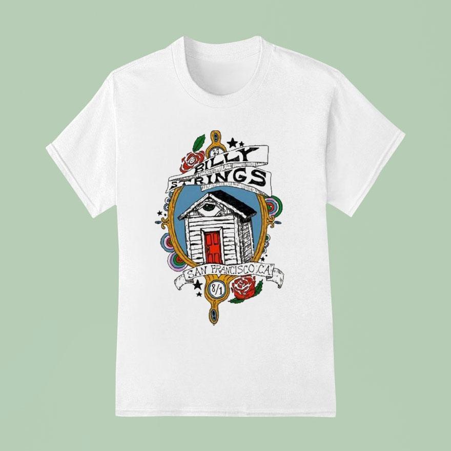 Billy Strings Golden Gate Park In San Francisco Ca Aug T Shirt