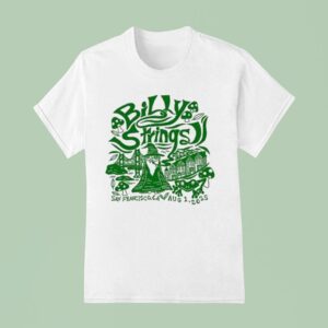 Billy Strings San Francisco Wizard Summer Tour T Shirt
