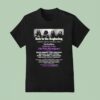Black Sabbath Back To The Beginning The Final Show At Villa Park Birmingham On July Lineup T Shirt