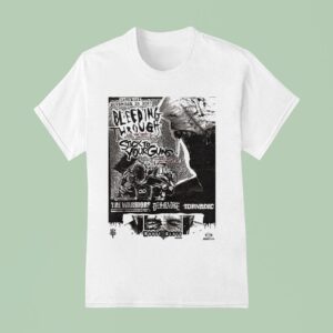 Bleeding Through Stick To Your Guns The Truth Year Anniversary Hardcore Punk T Shirt