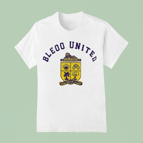 Bleoo United Esse Quam Videri Logo T Shirt