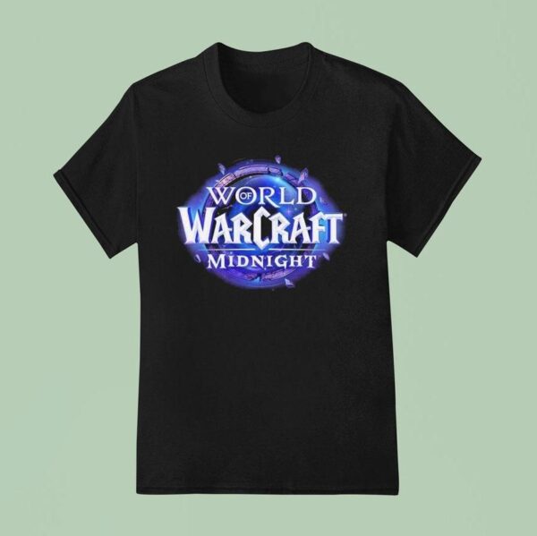 Blizzard World Of Warcraft Midnight Logo T Shirt
