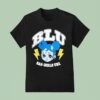 Blu Sad Girlz Uni Boyfriend T Shirt