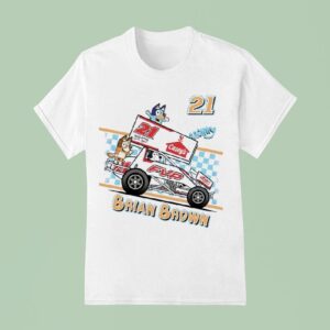 Bluey Brian Brown Casey S Fvp Racing T Shirt