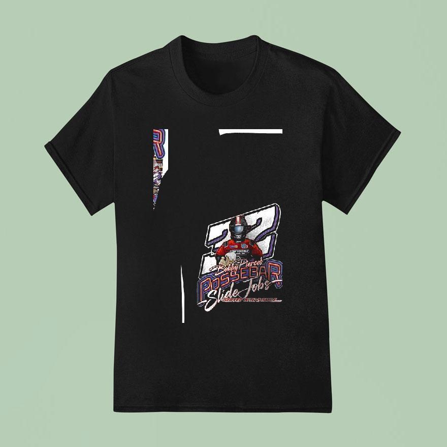 Bobby Pierce Posse Bar Slide Jobs Serbed With A Smile Graphic T Shirt