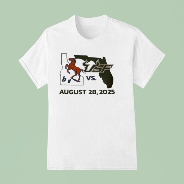 Boise State Broncos Vs South Florida Bulls August T Shirt