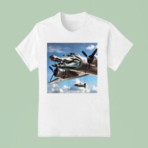 Bombardino Crocodilo Gator Italian Brainrot Meme T Shirt