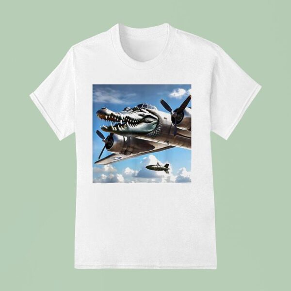 Bombardino Crocodilo Gator Italian Brainrot Meme T Shirt