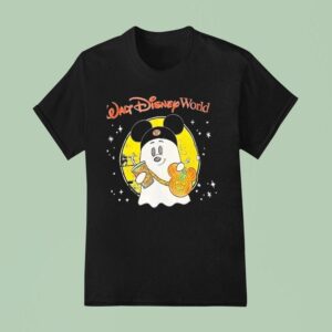 Boo Mickey Mouse Walt Disney World Halloween T Shirt