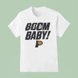 Boom Baby Indiana Pacers Logo T Shirt