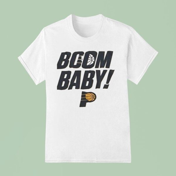 Boom Baby Indiana Pacers Logo T Shirt