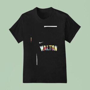 Boston Celtics Bill Walton Graphic Colorful T Shirt