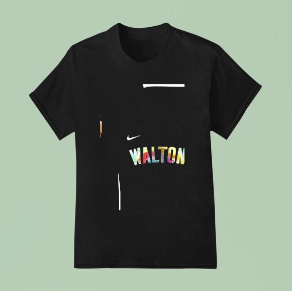 Boston Celtics Bill Walton Graphic Colorful T Shirt