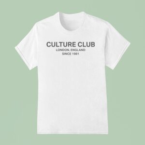 Boy George And Culture Club Stencil Since T Shirt