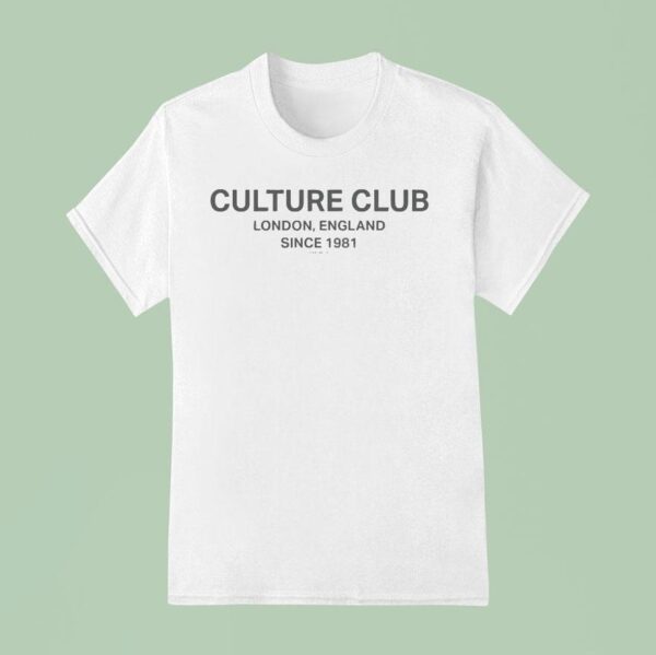Boy George And Culture Club Stencil Since T Shirt