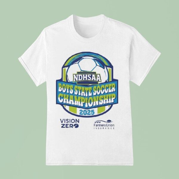 Boys State Soccer Championship Ndhsaa T Shirt