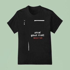 Bravado Scooter Open Your Mind And Your Trousers T Shirt
