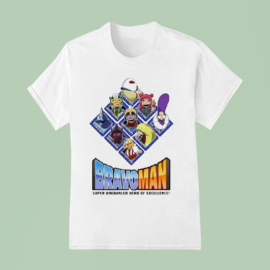 Bravoman Super Unequaled Hero Of Excellence T Shirt