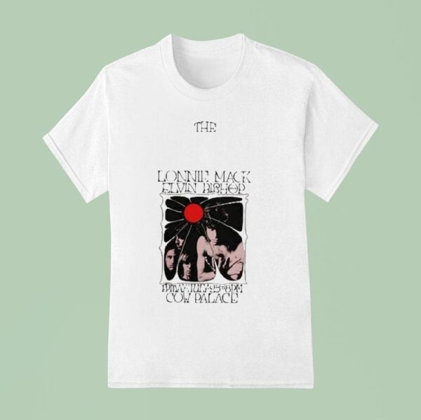 Brennan Lee Mulligan The Doors Lonnie Mack Elvin Bishop Cow Palace T Shirt