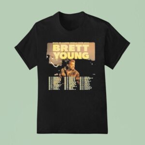 Brett Young Back To Basics World Tour Dates T Shirt