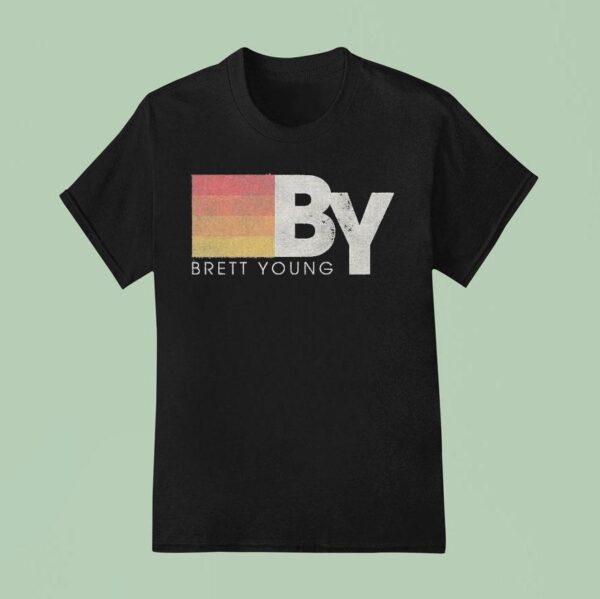 Brett Young Stripes Vintage T Shirt
