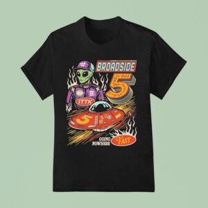 Broadside Nas Star Going Nowhere Fast Alien T Shirt