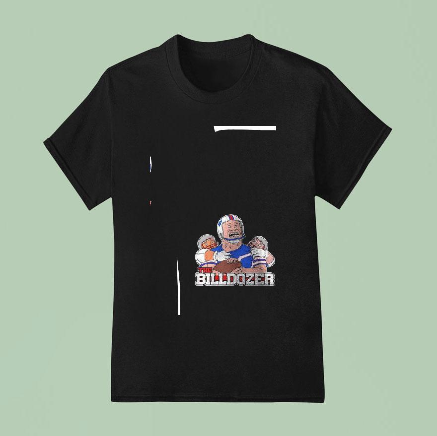 Buffalo Bills King Of The Bills The Billdozer Cartoon T Shirt