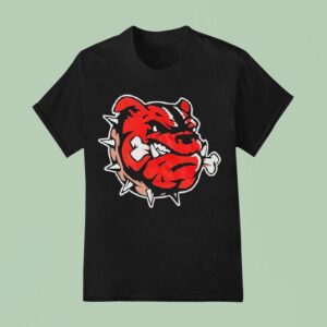 Bulldog Cleveland Browns T Shirt