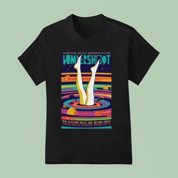 Bumbershoot Arts Music Festival In Seattle Aug T Shirt