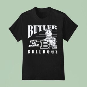 Butler Bulldogs Let S Go Dawgs Masco T Shirt