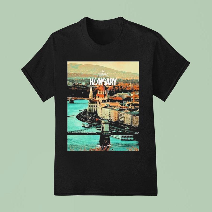 Bwt Alpine F Team Hungarian Grand Prix At The Hungaroring In Budapest On August T Shirt