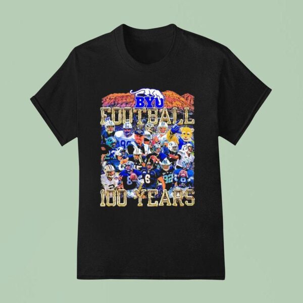 Byu Cougar Football Celebrate Years T Shirt