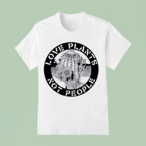 Cactus Love Plants Not People T Shirt