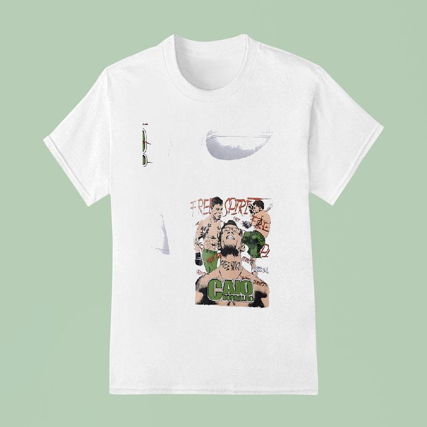 Caio Borralho Full Violence Free Spirit Tattoo T Shirt