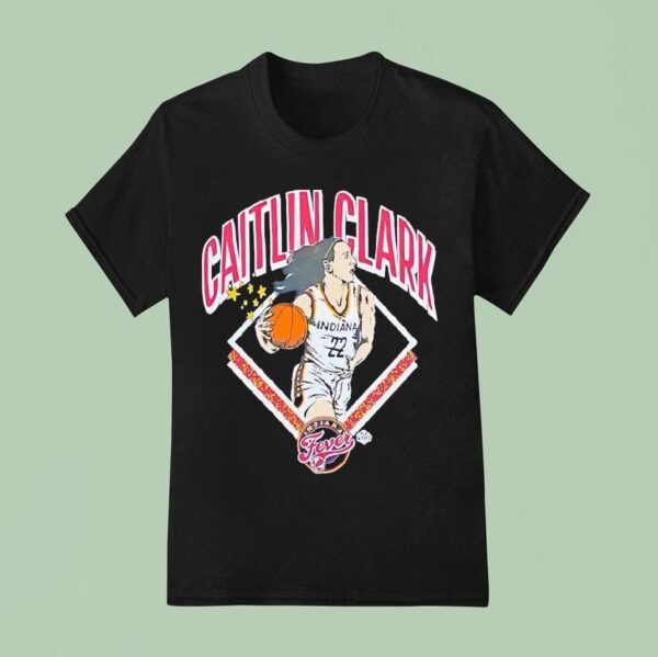 Caitlin Clark Indiana Fever Basketball Cartoon T Shirt