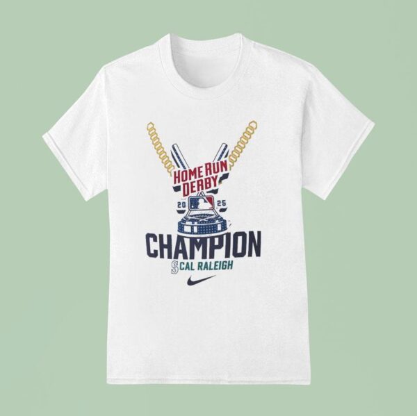 Cal Raleigh Seattle Mariners Home Run Derby Champion Mlb T Shirt