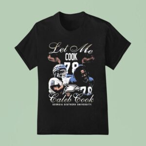 Caleb Cook Let Me Cook Georgia Southern University T Shirt