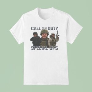 Call Of Duty Special Ops Down T Shirt