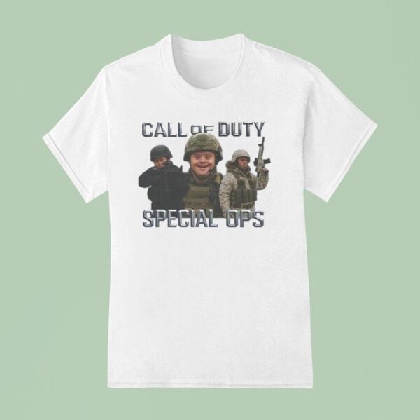 Call Of Duty Special Ops Down T Shirt