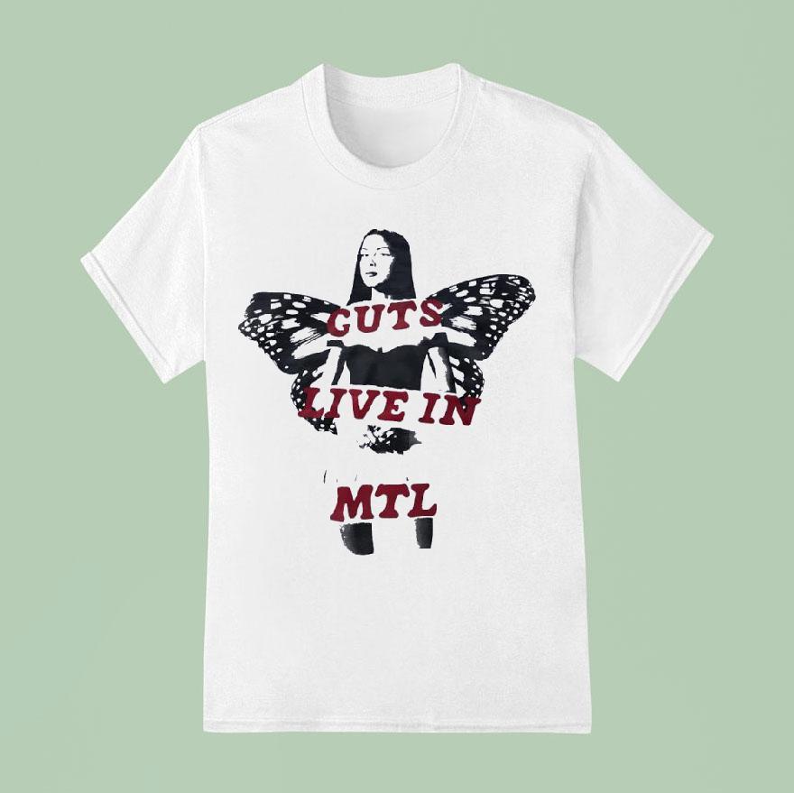 Camiseta Olivia Guts Live In Mtl T Shirt