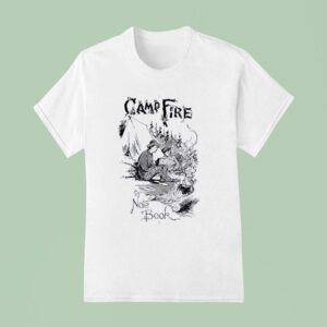 Campfire Notebook T Shirt