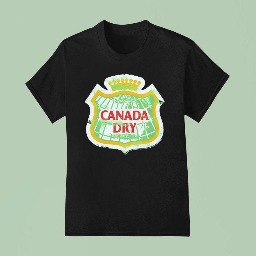 Canada Dry Ginger Ale Logo T Shirt