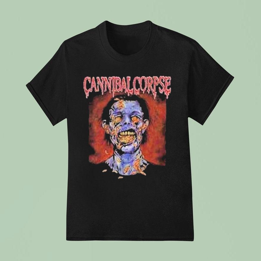Cannibal Corpse Skull Full Of Maggots T Shirt