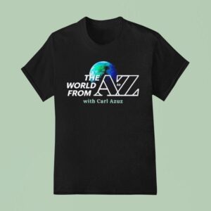 Carl Azuz The World From To Az Logo T Shirt