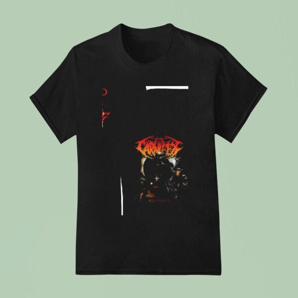 Carnifex Hell Choose Me I Am Sent To Open Gods Gates And Tear Down Heaven T Shirt