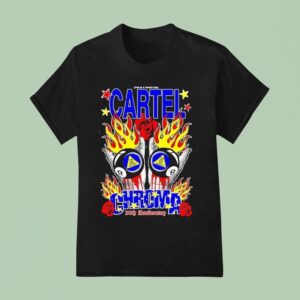Cartel X Double Wonderful Chroma Th Anniversary Date Tour Magic Ball T Shirt