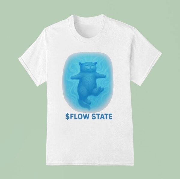 Cat Chill Flow State T Shirt