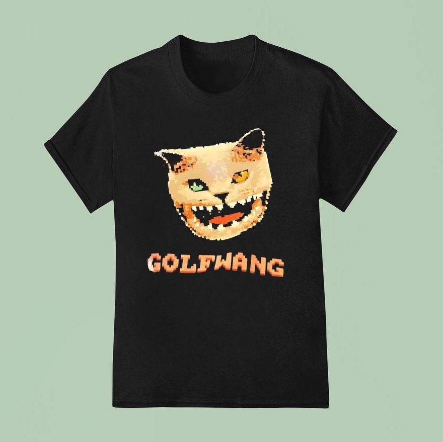 Cat Golfwang Pixel T Shirt