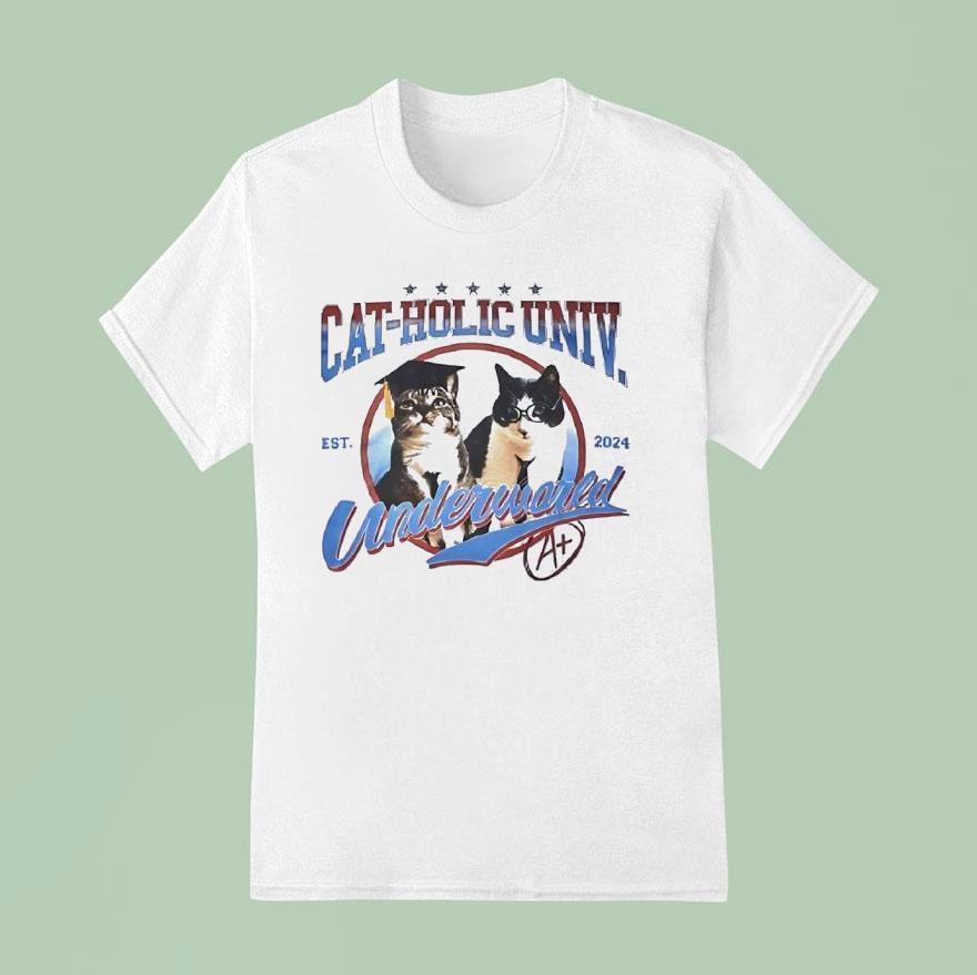 Cat Holic Univ Underworld Est T Shirt